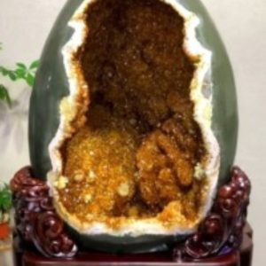 黃水晶恐龍蛋